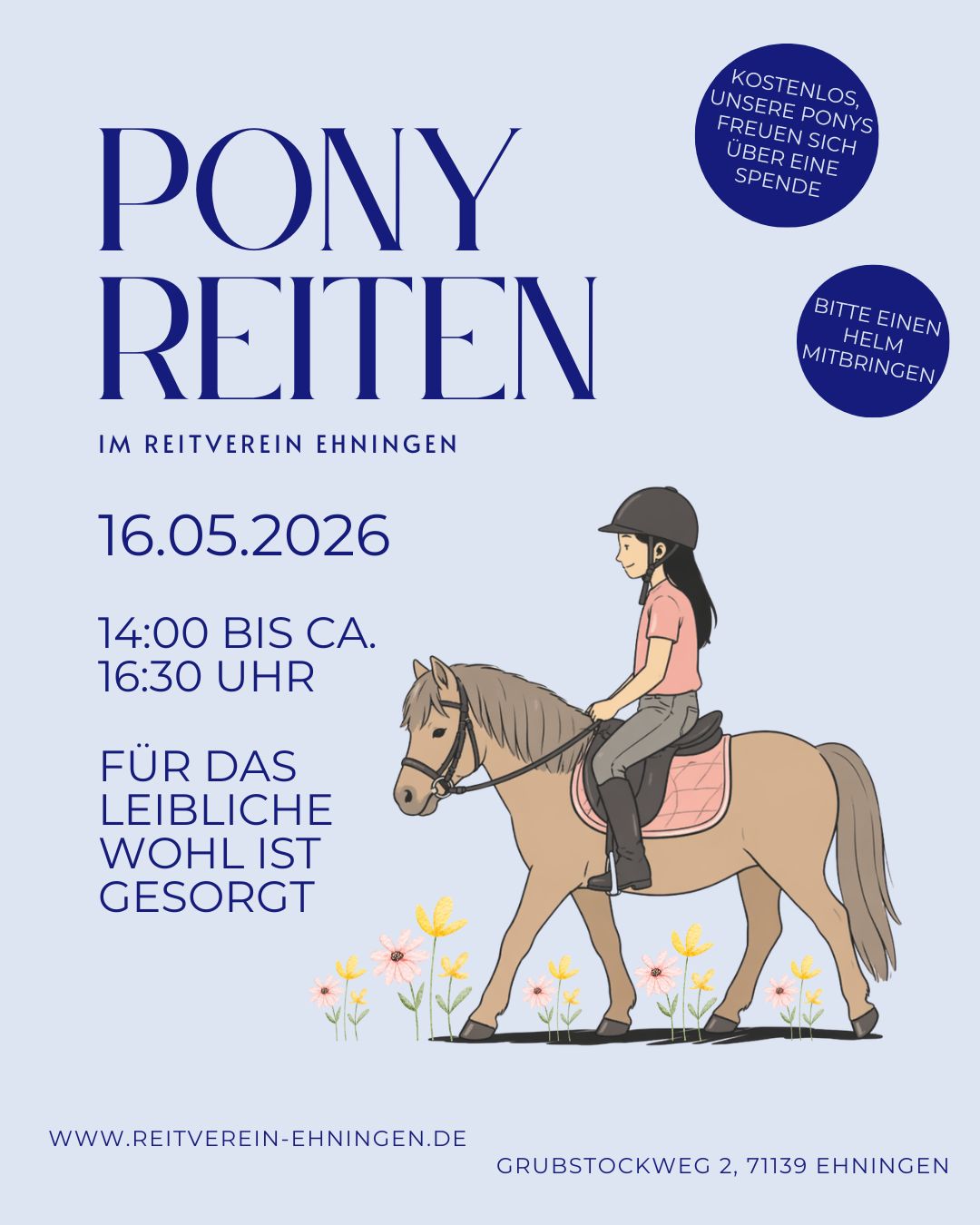 Flyer Ponyreiten 16.05. 